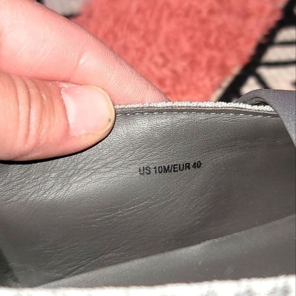 VINCE Ward Gray Knit Platform Slip On Sneakers, sz 10 - Picture 11 of 12